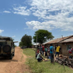Kleines Dorf in Tansania
