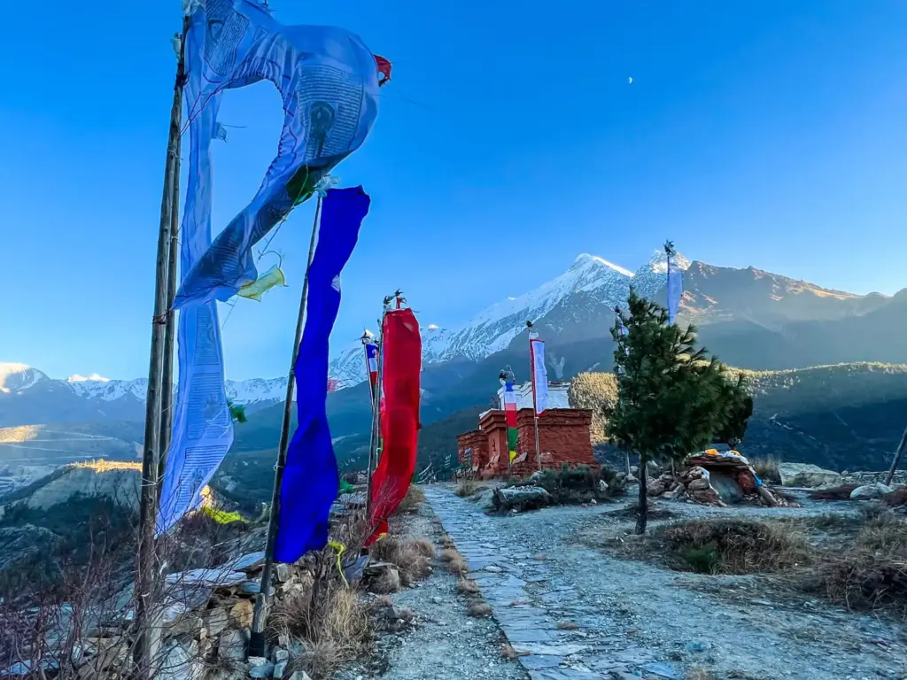 Kleine Entdeckung oberhalb von Jomsom