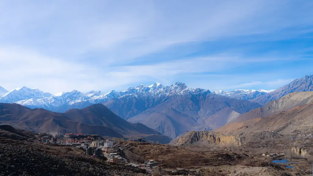 Lower Mustang in Nepal, zugänglicher Teil des ehemals verbotenen Königreichs